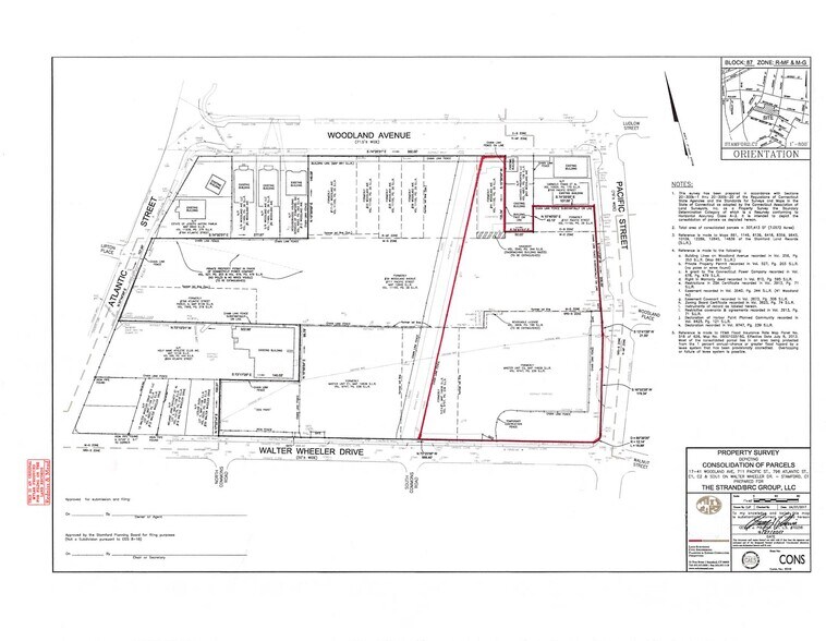 711 Pacific St, Stamford, CT à vendre - Plan cadastral - Image 1 de 3
