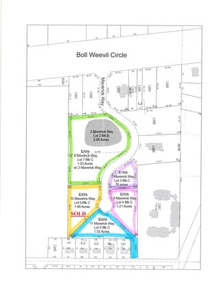 Plus de détails pour 7, 8, 9, & 11 Maverick Way – Terrain à vendre, Enterprise, AL