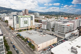 130-144 N Central Ave, Glendale, CA - Aerial  map view