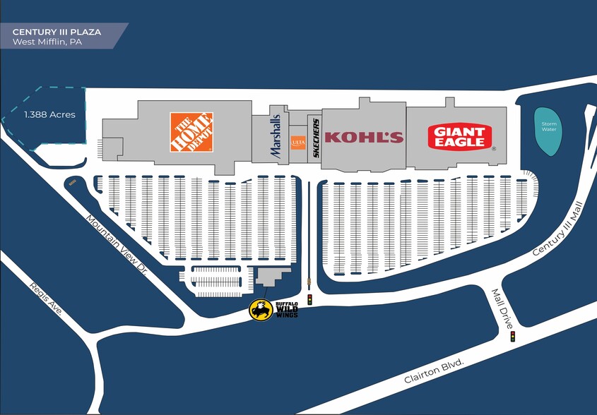 9991 Mountain View Dr, West Mifflin, PA for sale - Site Plan - Image 3 of 3