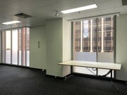 Open plan office space with natural light