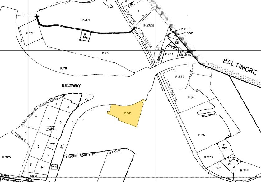 East Ordnance Rd, Glen Burnie, MD à vendre - Plan cadastral - Image 3 de 3