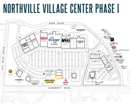 17101-17955 Haggerty Rd, Northville, MI à louer Plan d’étage- Image 1 de 1