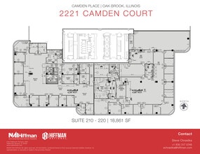 2221 Camden Ct, Oak Brook, IL for lease Floor Plan- Image 2 of 2