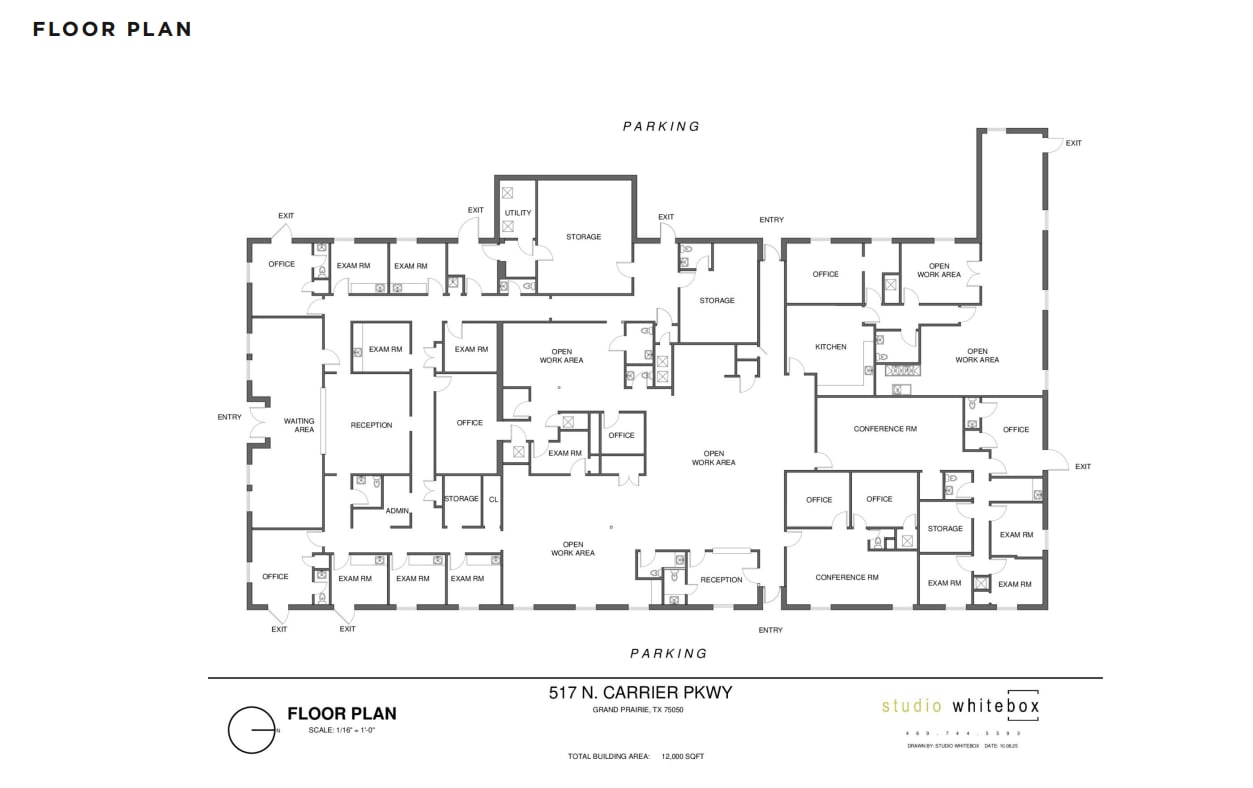 517 N Carrier Pky, Grand Prairie, TX for lease Floor Plan- Image 1 of 1