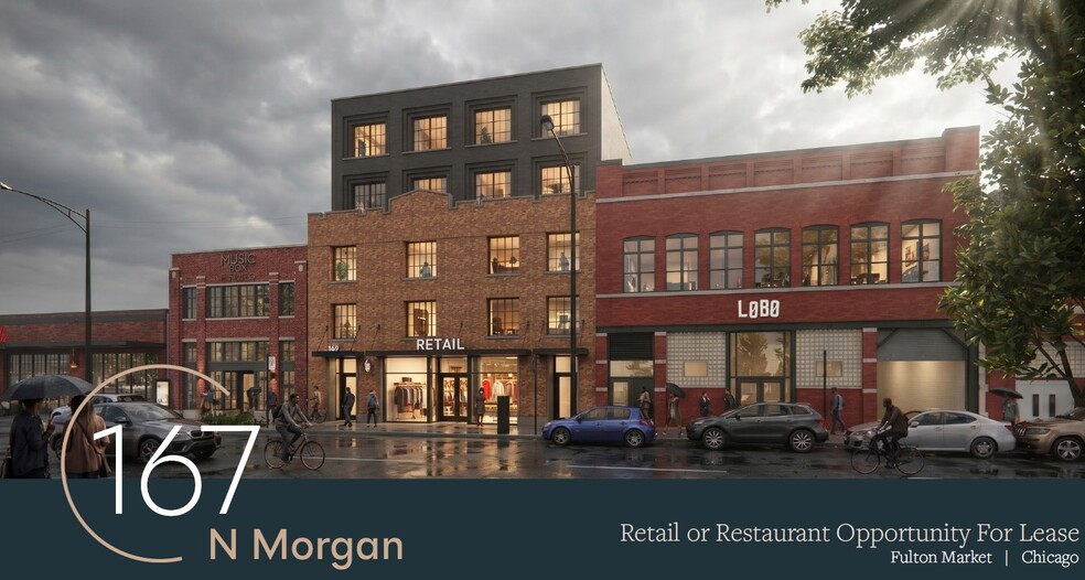 167 N Morgan St, Chicago, IL for lease - Building Photo - Image 1 of 2