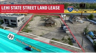 More details for 830-850 W State St, Lehi, UT - Land for Lease