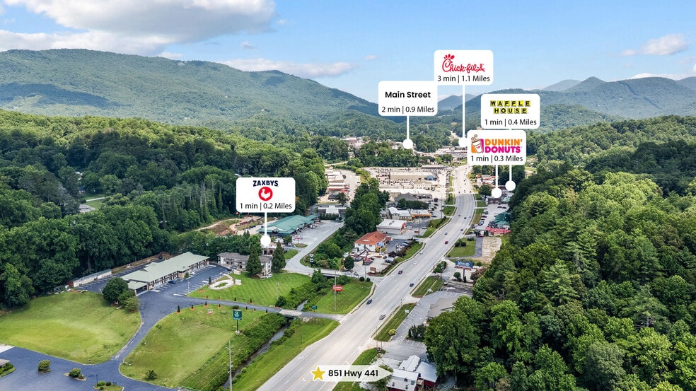 851 Highway 441 S, Clayton, GA à vendre - Aérien - Image 3 de 39