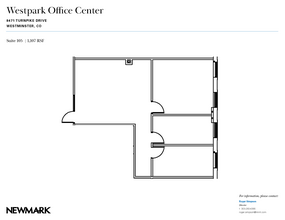 8601 Turnpike Dr, Westminster, CO for lease Floor Plan- Image 1 of 1