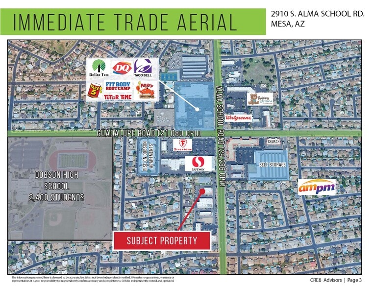 2910 S Alma School Rd, Mesa, AZ for sale - Building Photo - Image 3 of 3