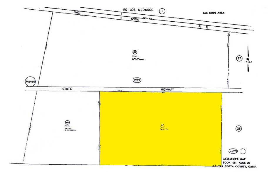 701 Willow Pass Rd, Pittsburg, CA à louer - Plan cadastral - Image 2 de 9