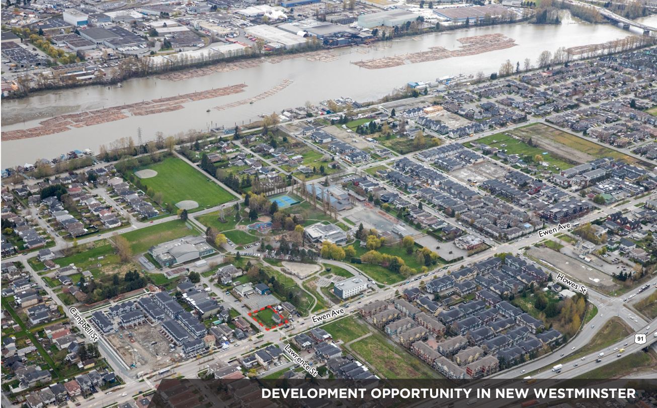 818 Ewen Av, New Westminster, BC for sale Aerial- Image 1 of 3