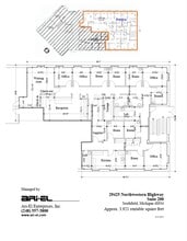 29355 Northwestern Hwy, Southfield, MI for lease Floor Plan- Image 1 of 1