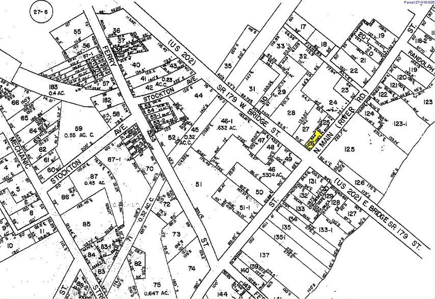 2 W Bridge St, New Hope, PA à vendre - Plan cadastral - Image 2 de 2