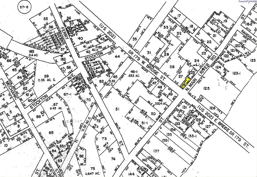 2 W Bridge St, New Hope, PA for sale - Plat Map - Image 2 of 2