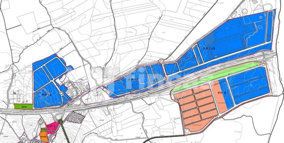Terrain dans Huévar del Aljarafe, Sevilla à vendre - Plan cadastral - Image 3 de 6