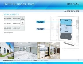3700 Business Dr, Sacramento, CA for lease Site Plan- Image 1 of 1