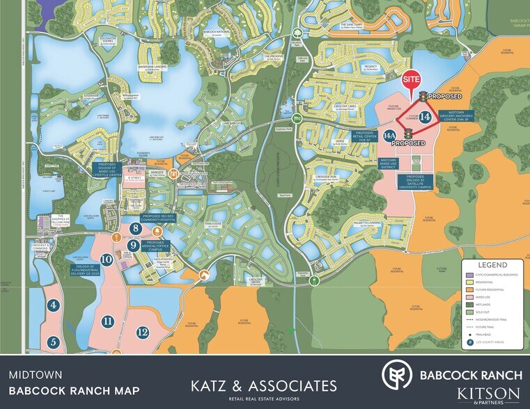 Midtown Blvd & Cypress Pky, Babcock Ranch, FL à louer - Photo du bâtiment - Image 2 de 2