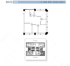 1 Kaiser Plz, Oakland, CA à louer Plan d’étage- Image 1 de 1