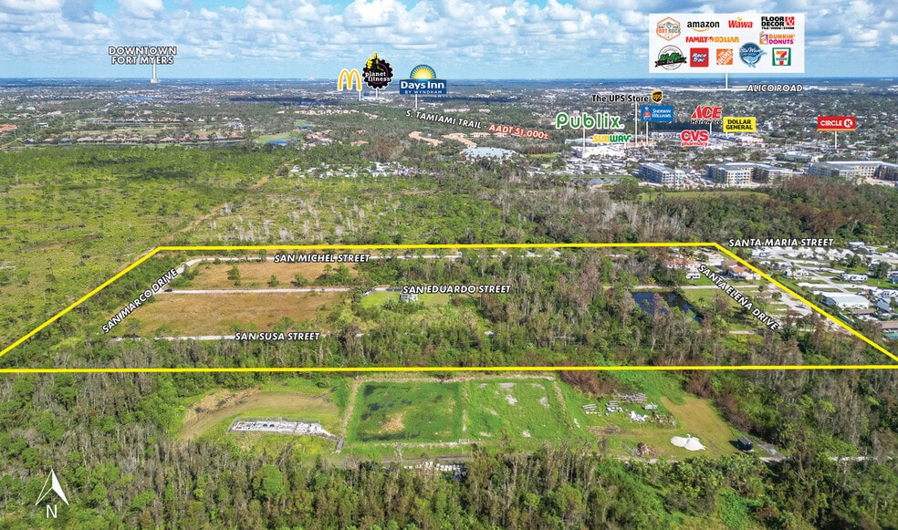 4700 San Michel Dr, Fort Myers, FL for sale - Aerial - Image 3 of 8