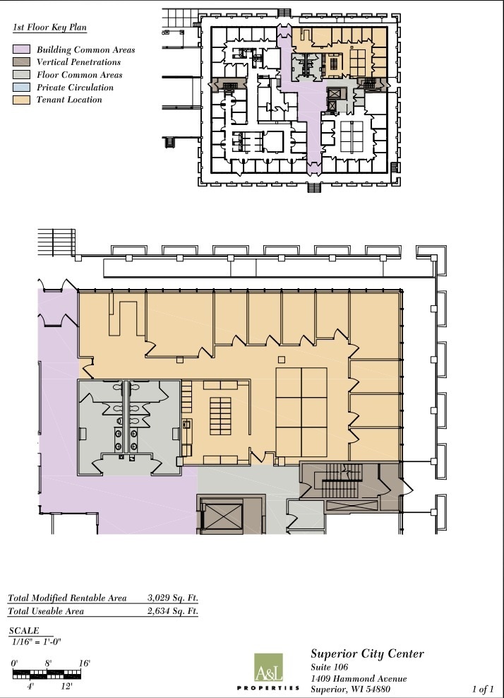 1409 Hammond Ave, Superior, WI for lease Floor Plan- Image 1 of 1