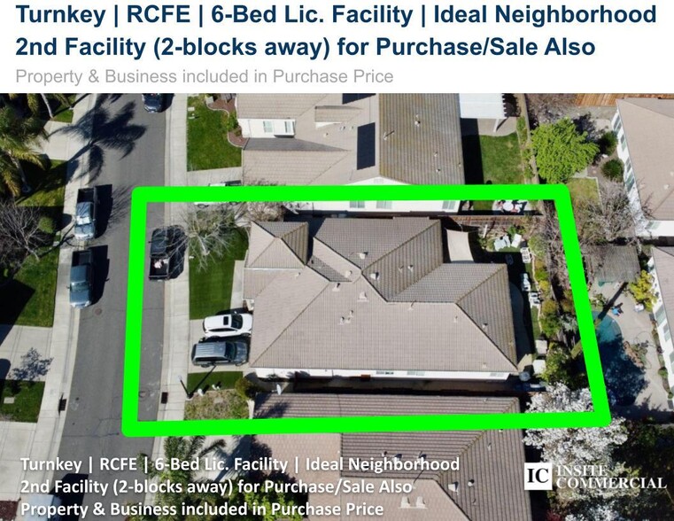 12-Bed Lic | RCFE | RE & Biz portfolio of 2 properties for sale on LoopNet.ca - Aerial - Image 2 of 2