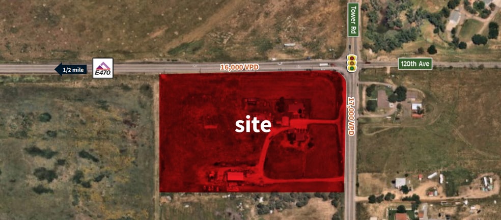 11955 & 11965 Tower Rd, Commerce City, CO à vendre - Photo du bâtiment - Image 1 de 2