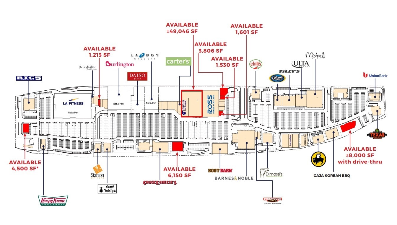 2217-2739 Vista Way, Oceanside, CA for lease Site Plan- Image 1 of 1