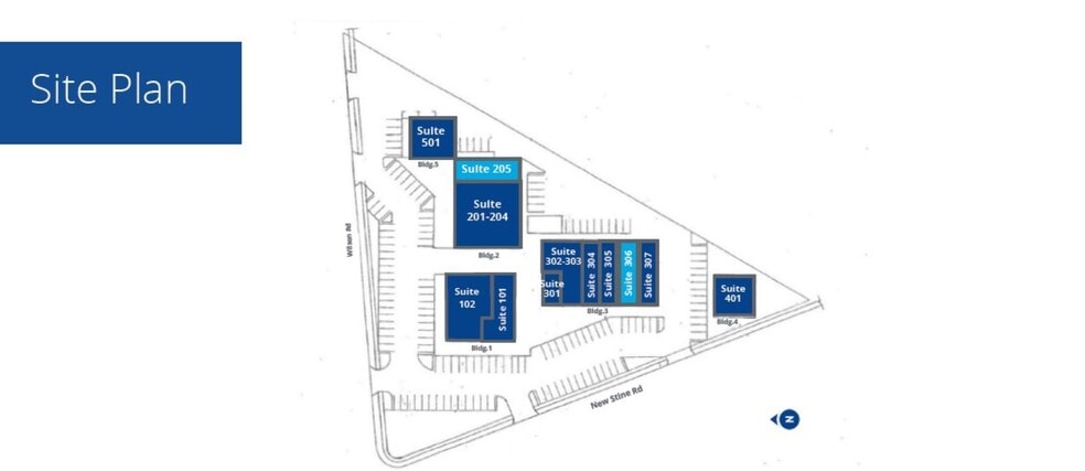 2500 New Stine Rd, Bakersfield, CA for lease - Site Plan - Image 2 of 2