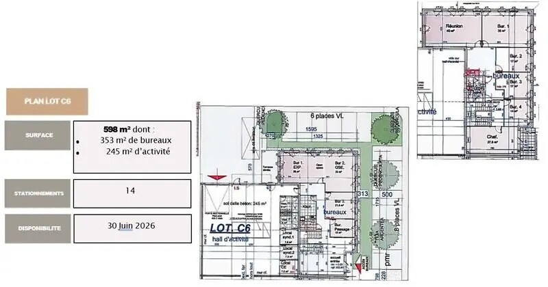 Flex dans Saint-Priest à louer - Plan d’étage - Image 2 de 2