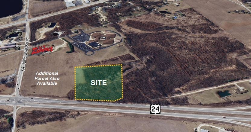 N BROADWAY, Huntington, IN for sale - Aerial - Image 2 of 3