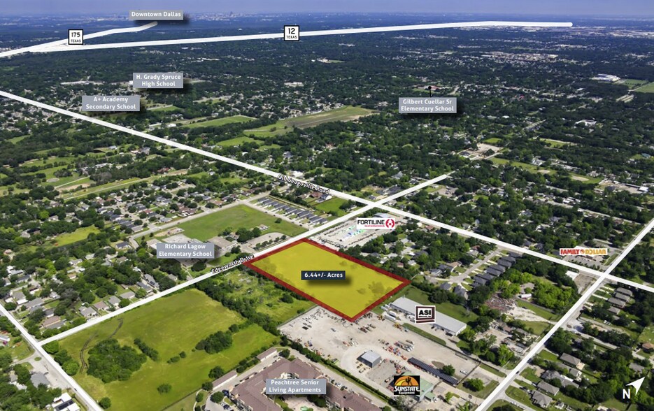 600 Edgeworth Drive, Dallas, TX à vendre - Photo du bâtiment - Image 3 de 4