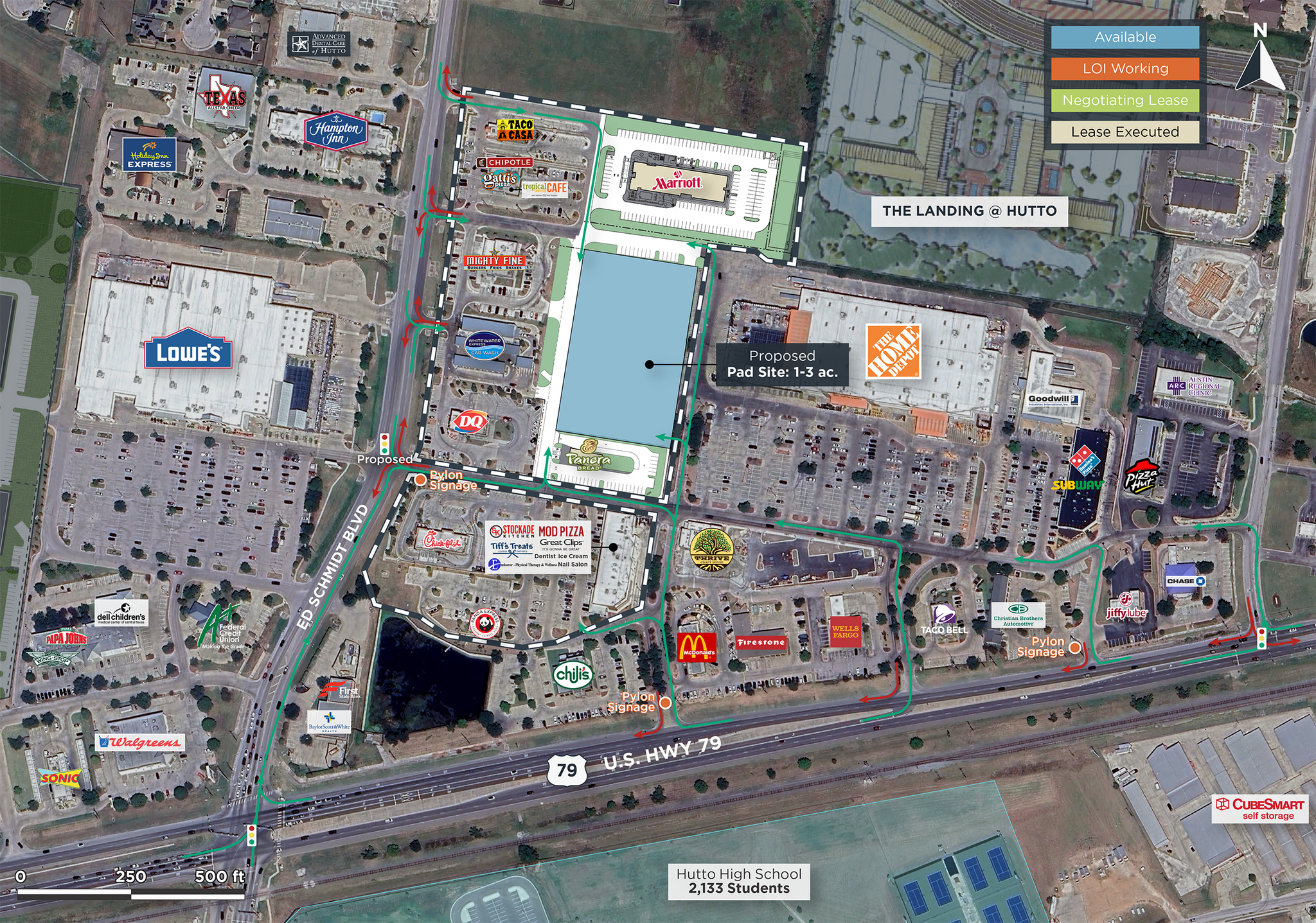 Hwy 79, Hutto, TX for sale Site Plan- Image 1 of 2