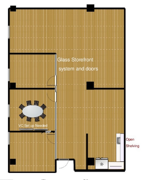124 Marriott Dr, Tallahassee, FL for lease - Floor Plan - Image 3 of 15