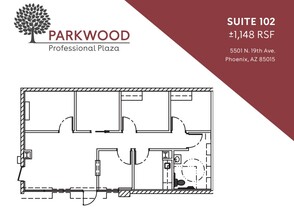 5501 N 19th Ave, Phoenix, AZ for lease Floor Plan- Image 1 of 1