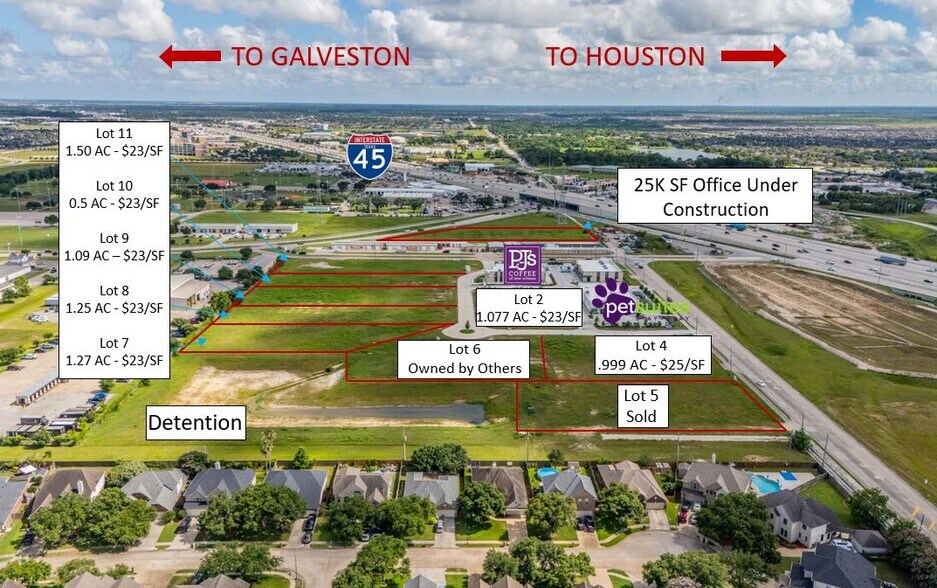 1121 Grand Oak Blvd, League City, TX à vendre - Photo du bâtiment - Image 2 de 11