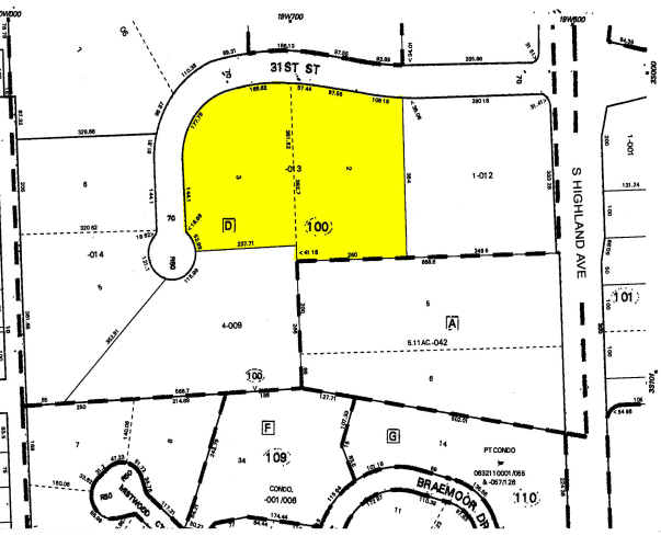 1101 W 31st St, Downers Grove, IL à louer - Plan cadastral - Image 2 de 8