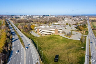 100 Herzberg Rd, Ottawa, ON - AERIAL map view