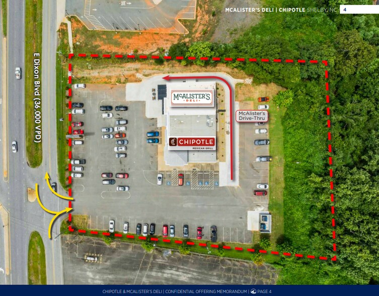 1315 E Dixon Blvd, Shelby, NC à vendre - Photo du bâtiment - Image 2 de 5
