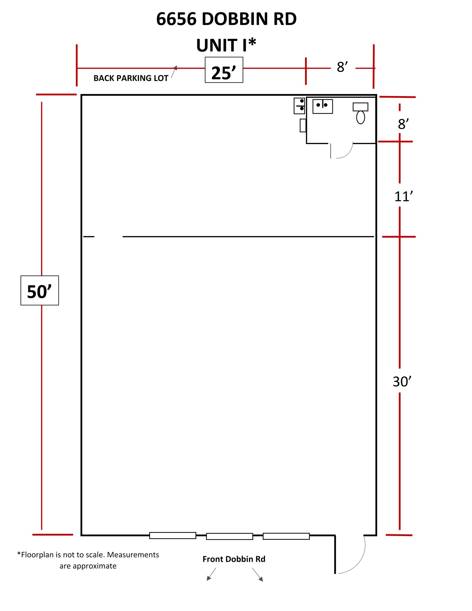 6656 Dobbin Rd, Columbia, MD à louer Plan de site- Image 1 de 4