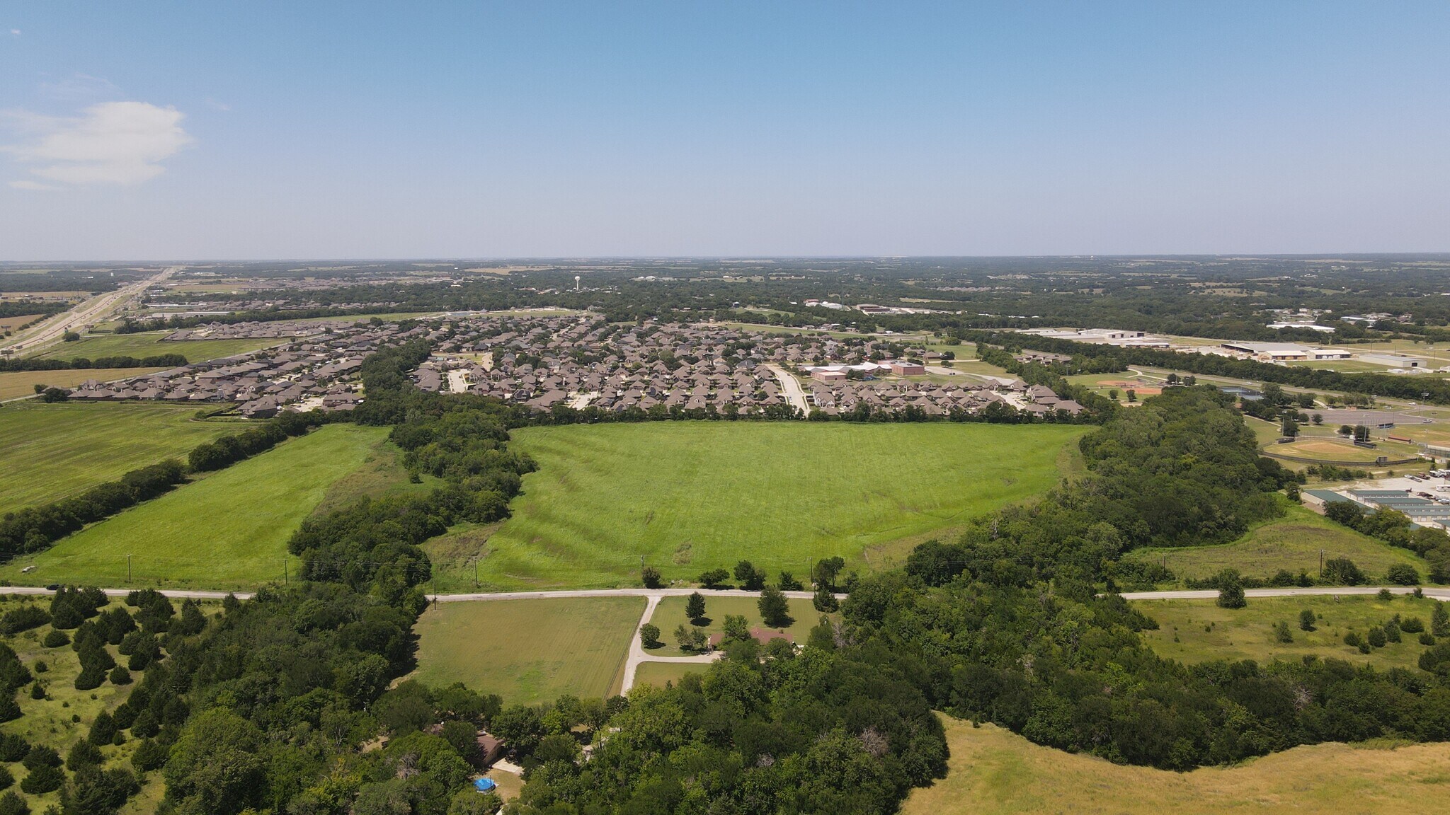 Collin County Road 375, Van Alstyne, TX for sale Aerial- Image 1 of 3