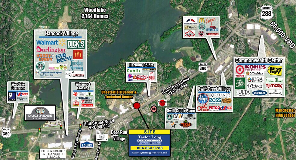 13804 Hull Street Rd, Midlothian, VA à louer - Photo du bâtiment - Image 2 de 11