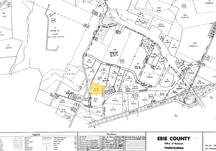 5340 Fryling Rd, Erie, PA à louer - Plan cadastral - Image 2 de 2