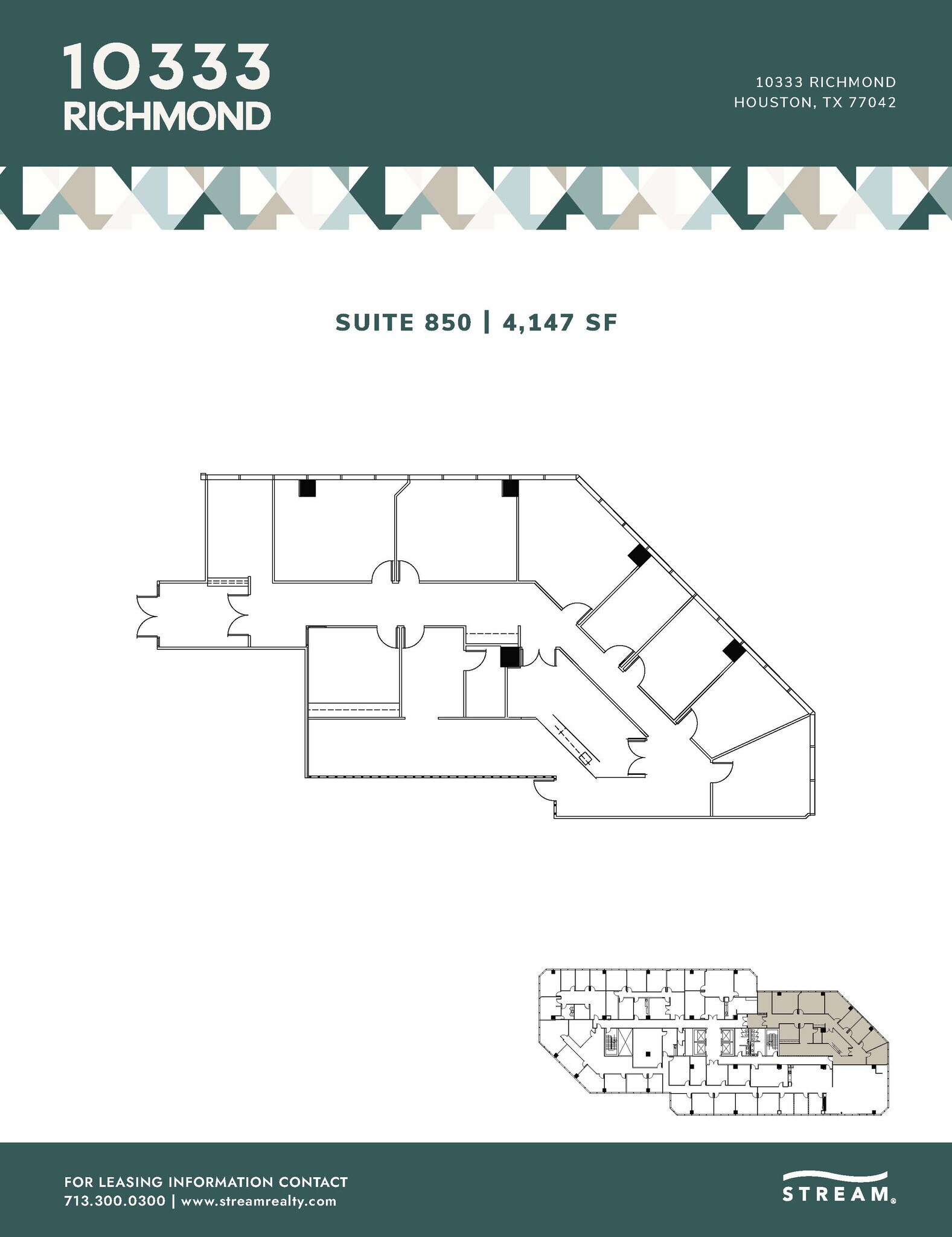 10333 Richmond Ave, Houston, TX for lease Floor Plan- Image 1 of 1