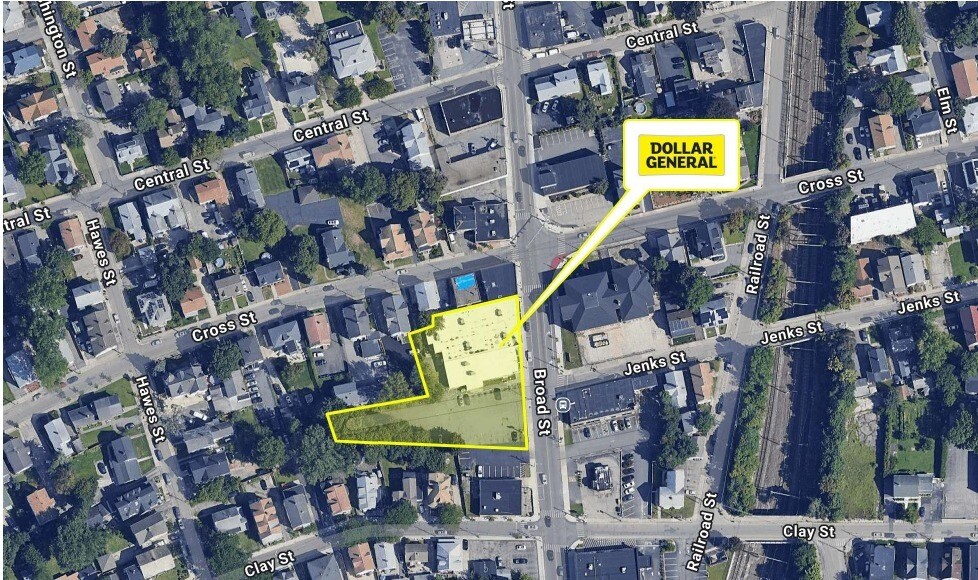 400 Broad St, Central Falls, RI à vendre - Aérien - Image 2 de 2