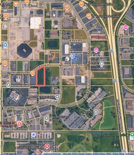 555 84th Dr, Merrillville, IN - Aerial  map view