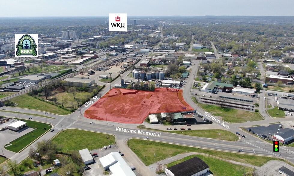 600 Clay St, Bowling Green, KY à vendre - Aérien - Image 2 de 3