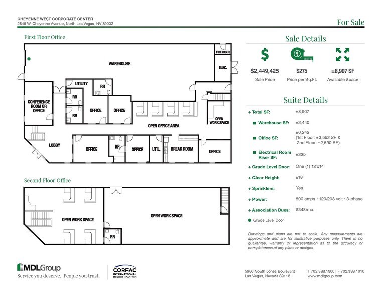 2645 W Cheyenne Ave, North Las Vegas, NV à vendre - Photo du bâtiment - Image 3 de 19