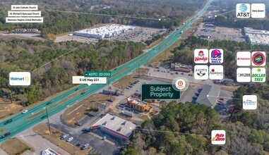 1314 US 231 hwy, Ozark, AL - Aerial  map view - Image1