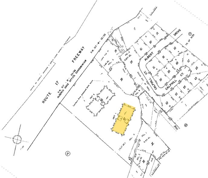 475 Alberto Way, Los Gatos, CA à louer - Plan cadastral - Image 2 de 4